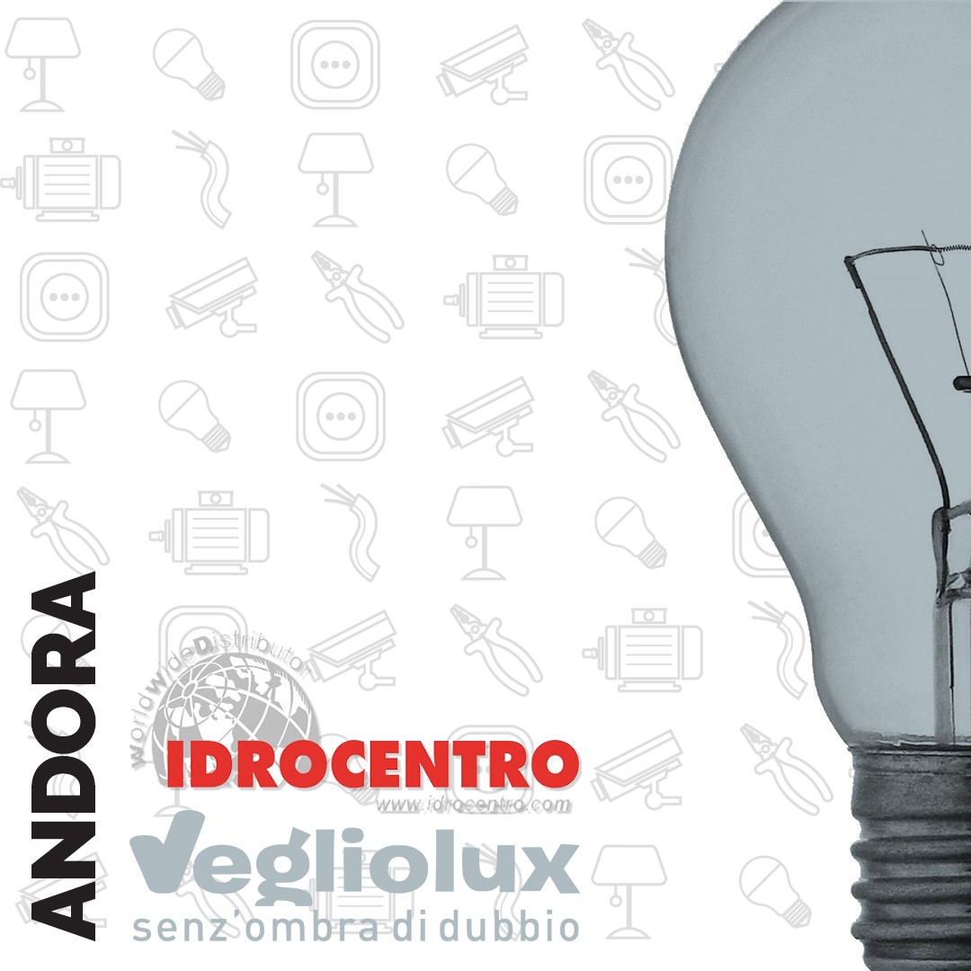 Andora: un punto vendita di Vegliolux per Illuminazione e elettroforniture
