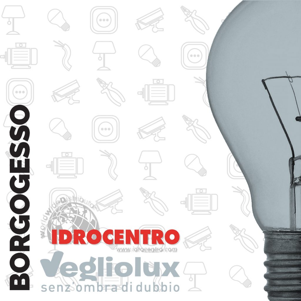 Cuneo Borgogesso: un punto vendita di Vegliolux per Illuminazione e elettroforniture