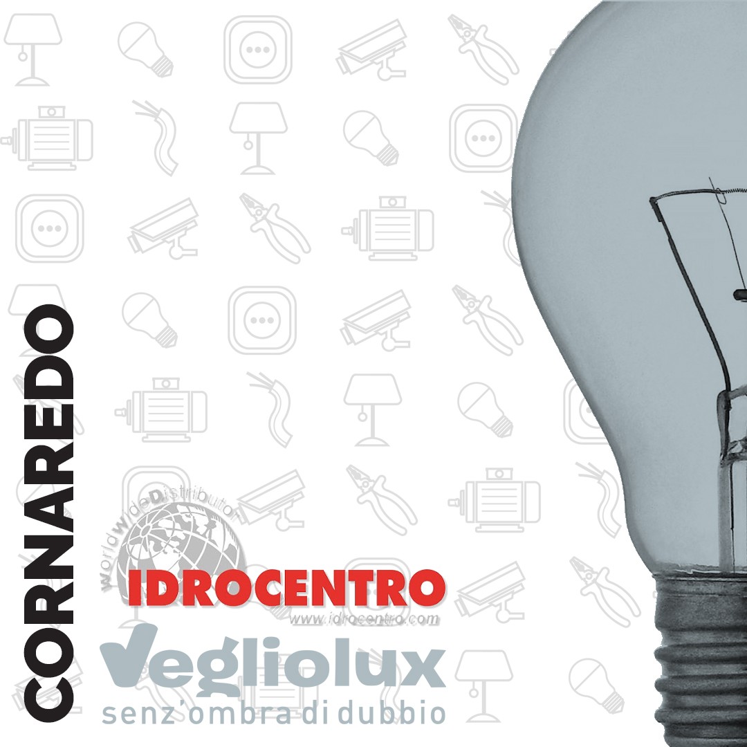 Cornaredo: un punto vendita di Vegliolux per Illuminazione e elettroforniture