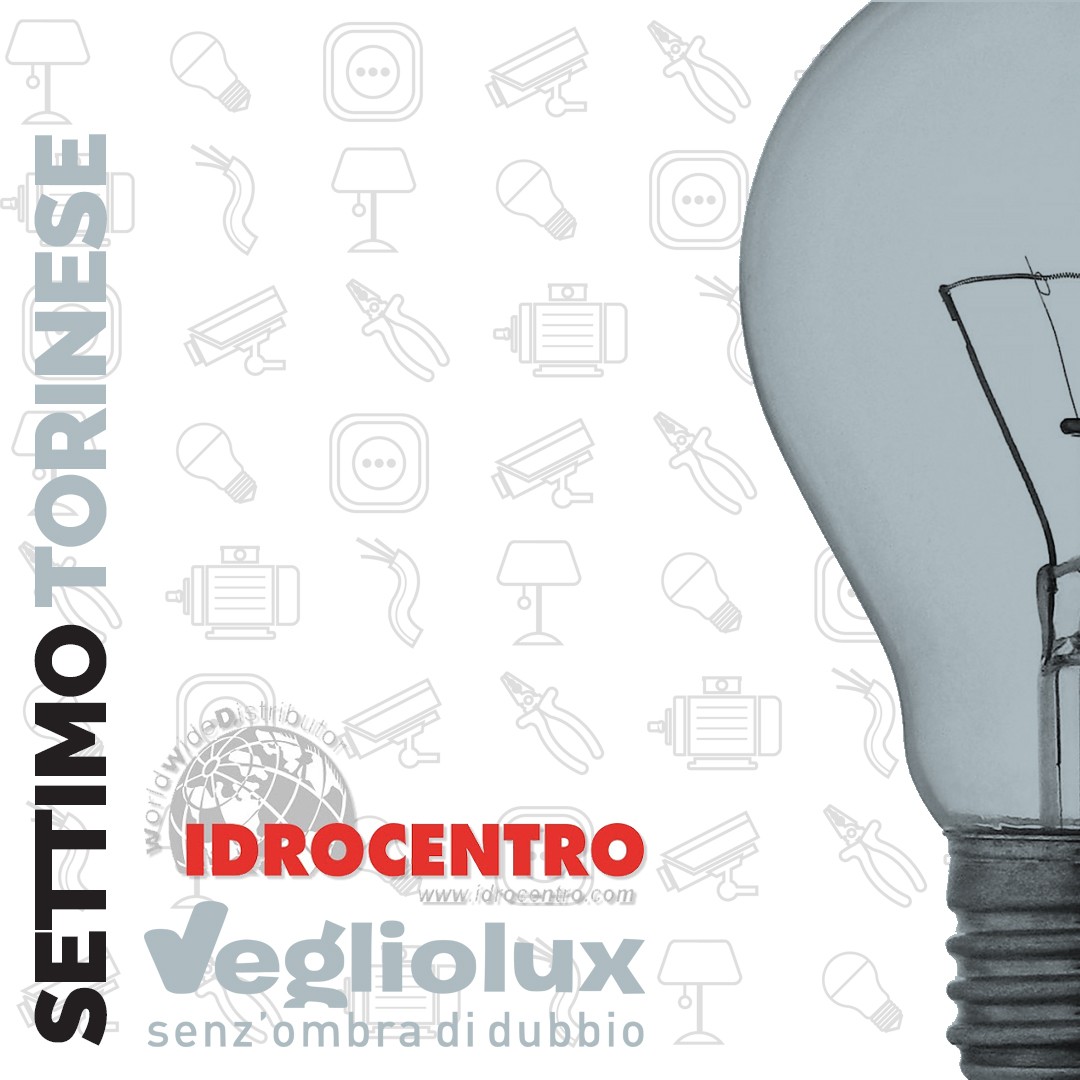 Settimo Torinese: un punto vendita di Vegliolux per Illuminazione e elettroforniture