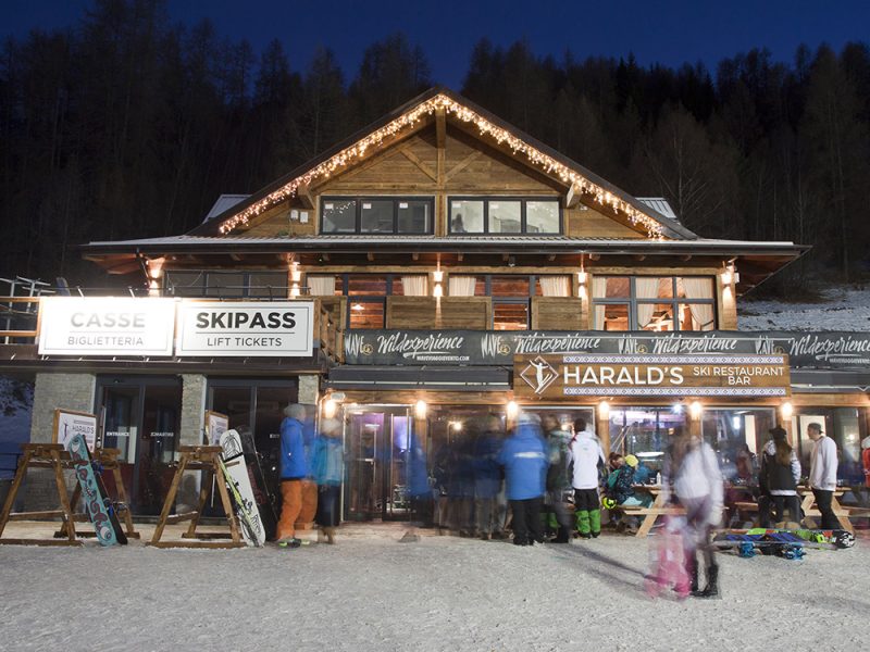 Harald's Ski: un progetto di illuminazione di Vegliolux, un marchio del gruppo Idrocentro