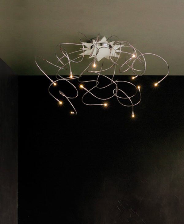 Lucifero Faal Small: lampadario soffitto da Vegliolux, un marchio del gruppo Idrocentro, gli specialisti di illuminazione e elettroforniture. Acquista nei nostri punti vendita di Piemonte, Liguria, Lombardia e Valle d'Aosta