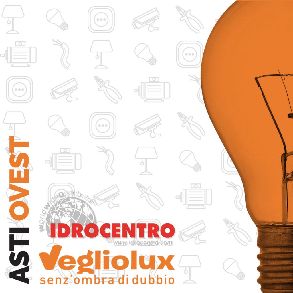 Cuneo Asti Ovest: un punto vendita di Vegliolux per Illuminazione e elettroforniture, un marchio del gruppo Idrocentro