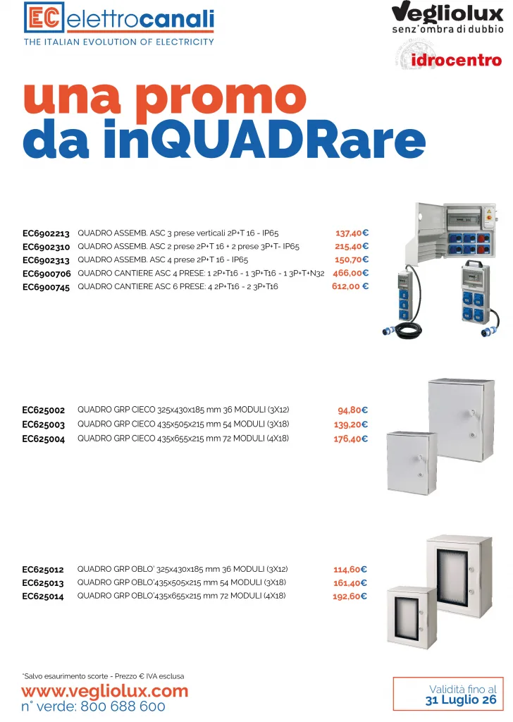 EC - Promo da inquadrare