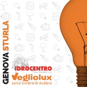 Genova Sturla: un punto vendita di Vegliolux per Illuminazione e elettroforniture, un marchio del gruppo Idrocentro