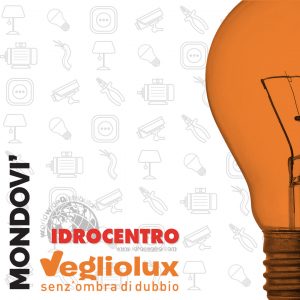Mondovì: un punto vendita di Vegliolux per Illuminazione e elettroforniture, un marchio del gruppo Idrocentro