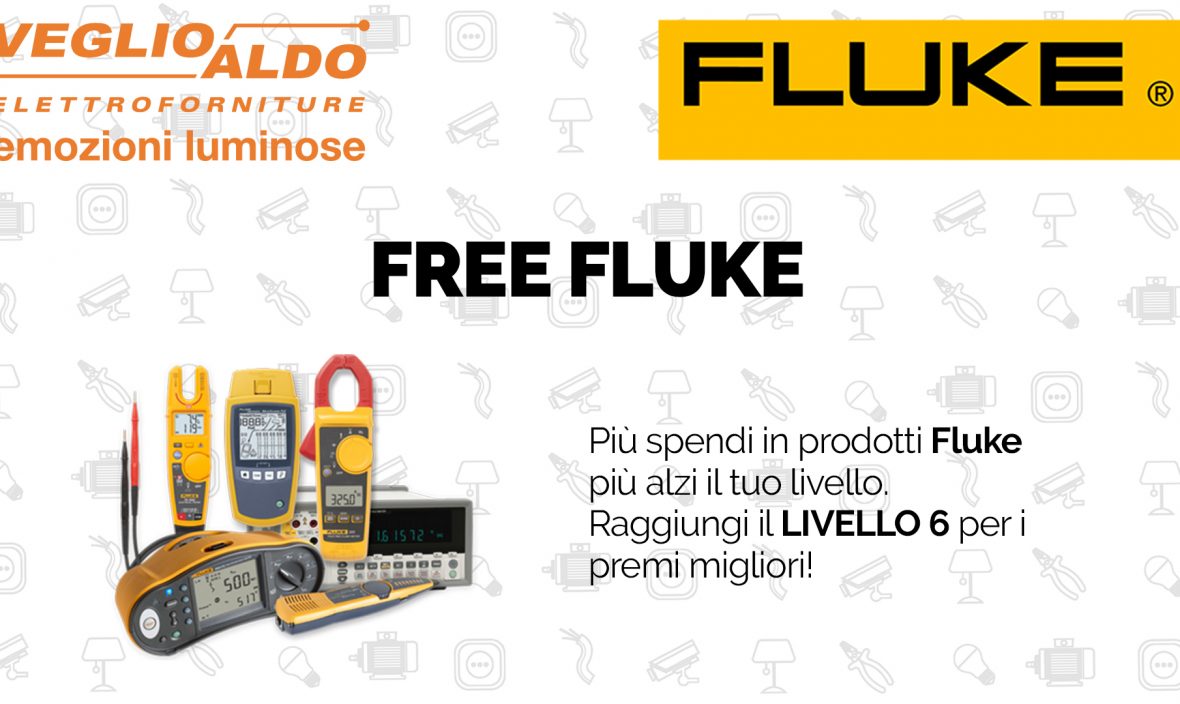 Scopri la promozione Freefluke di Fluke sugli strumenti di misurazione di precisione.